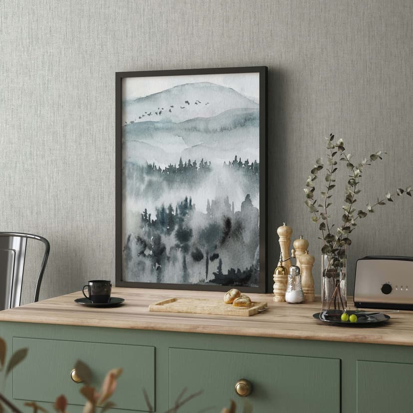 Icke-vävd tapet texturerad, linjer struktur modern i vitt