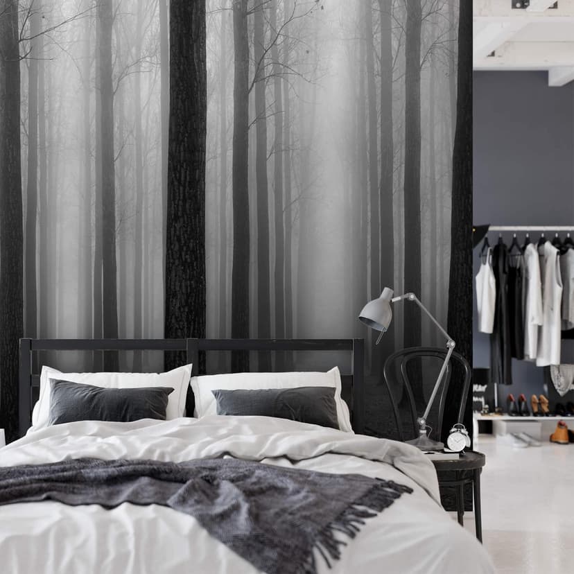 Fototapet Bongaerts - Dimma i skogen - 384x260 cm