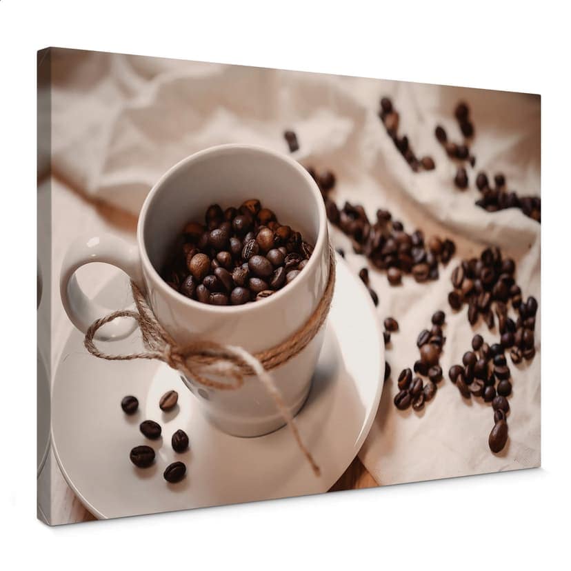 Canvastavla kaffe magi
