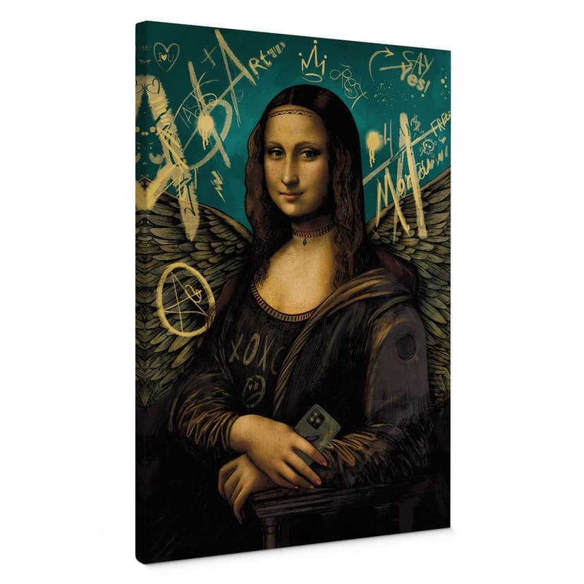Canvastavla Mona Lisa - modern