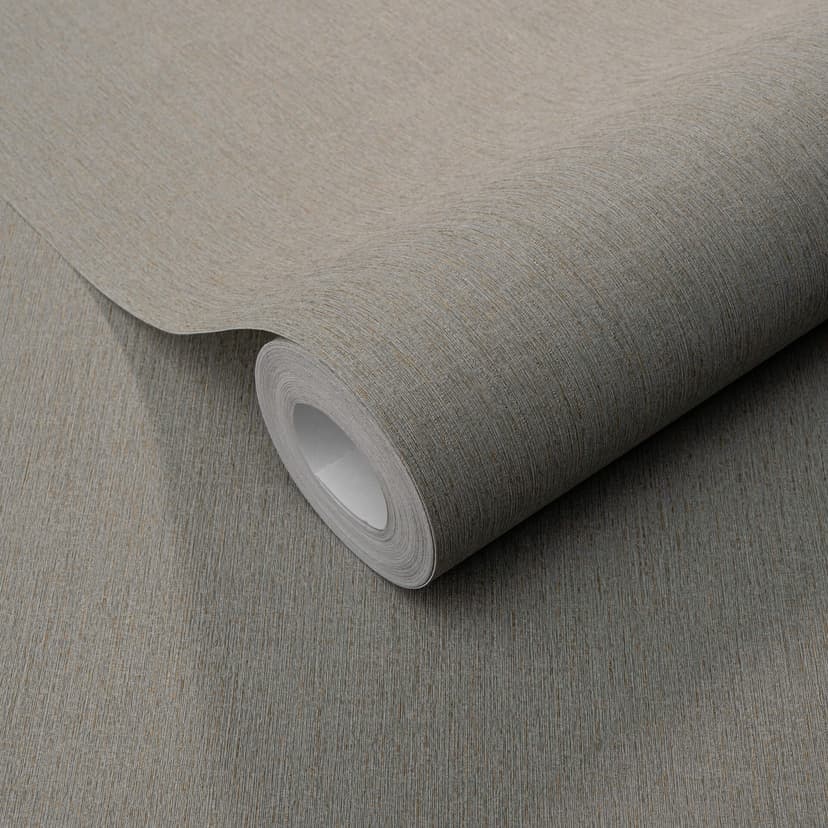 Non-woven tapet med fin längsgående struktur i grönt