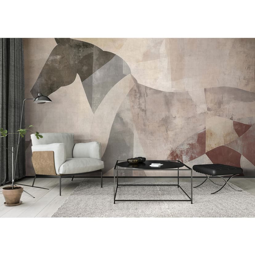Guido Maria Kretschmer Fototapet Caballo- Art Edition 2 brun