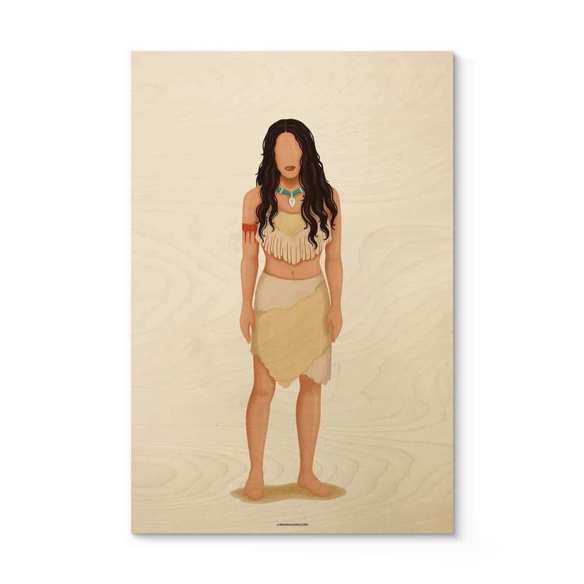 Träposter från Tohmé - Pocahontas