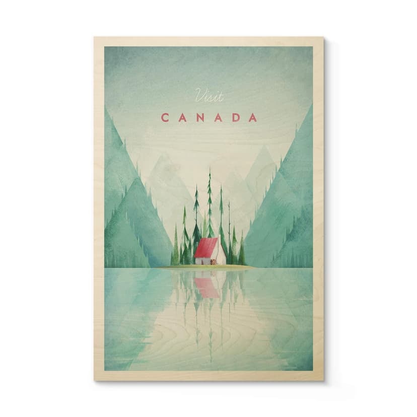 Träposter Rivers - Kanada