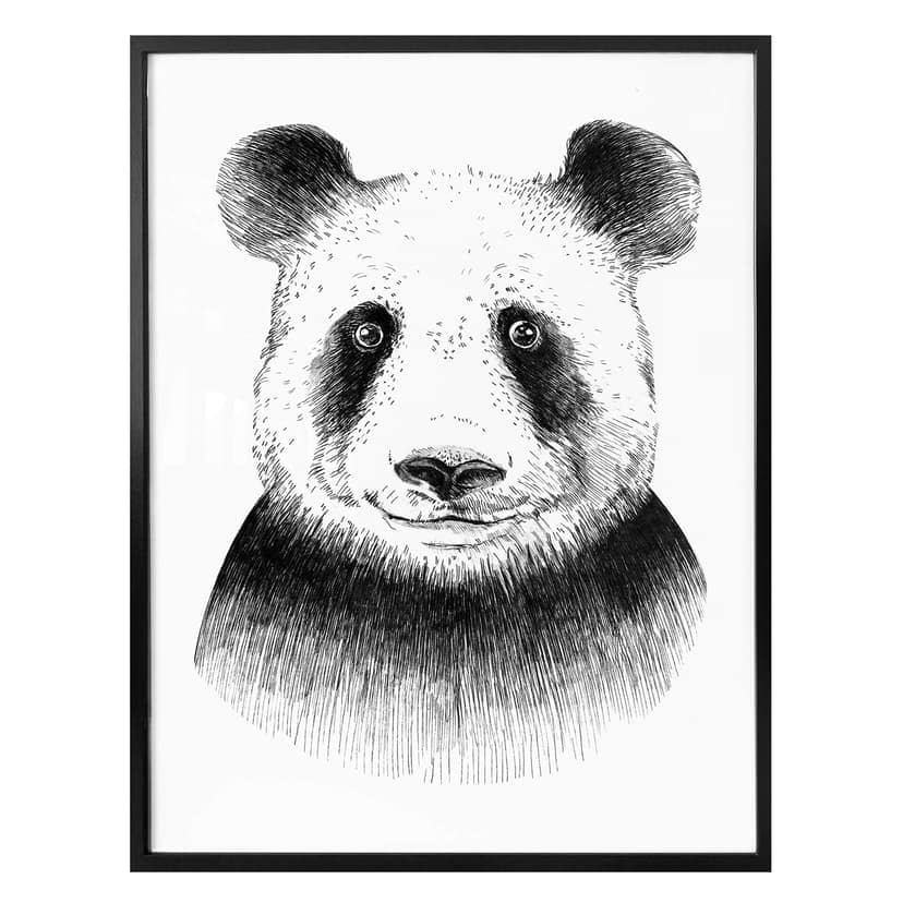 Poster Kvilis - Pandabjörn