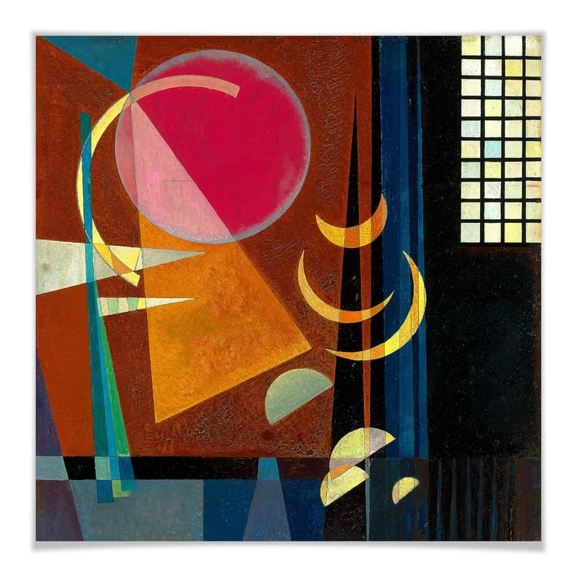 Poster Kandinsky - Skarpt och lugnt