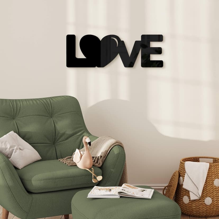 Akrylbokstäver Love