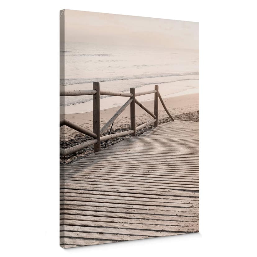 Canvastavla 1X Studio - Vägen till stranden
