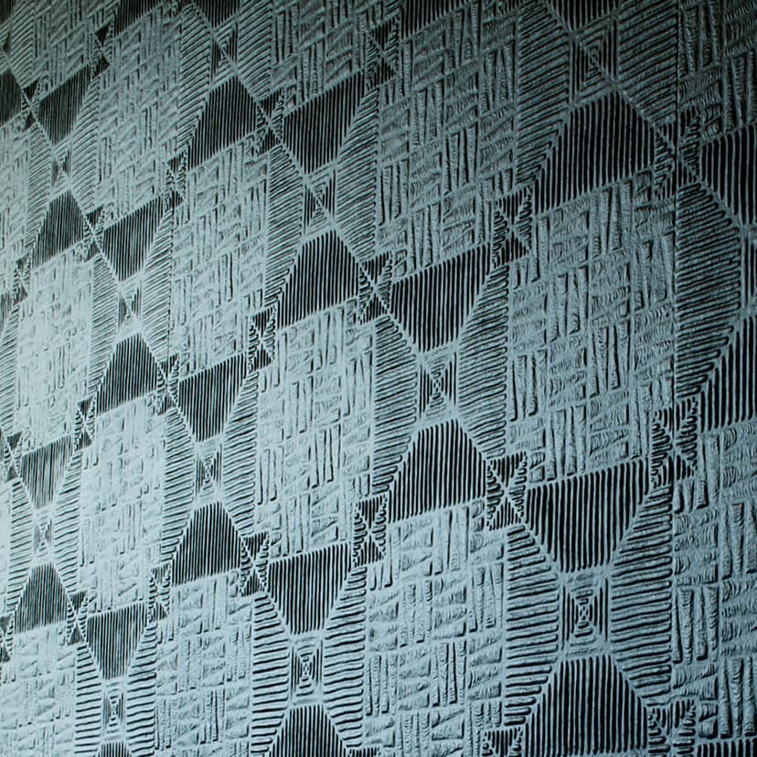 Anaglypta® Supaglypta Inca designmönster non-woven tapet, målningsbar, vit