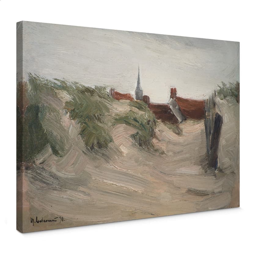 Canvastavla Liebermann - Katwijks sanddyner