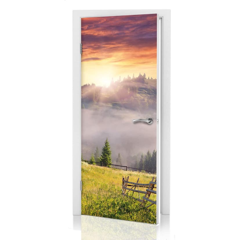 Dörr design bergsdal i dimman 91x200 cm