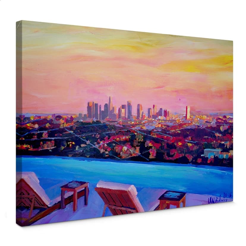 Canvastavla Bleichner - Los Angeles