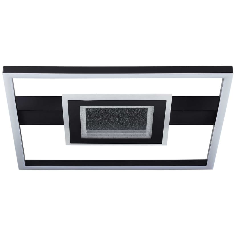 Deckenleuchte Marlies 3 Schwarz, 30W, 5 x 37,5 cm, Metall Glitzereffekt