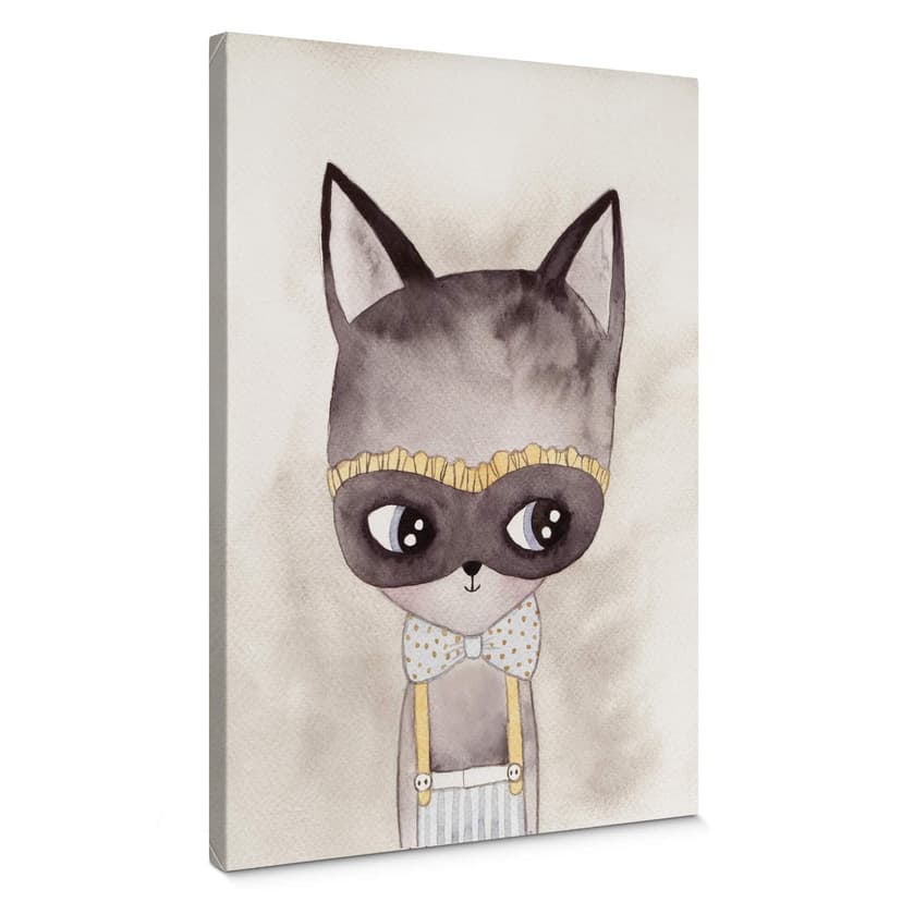Carnival Kitty Canvastavla