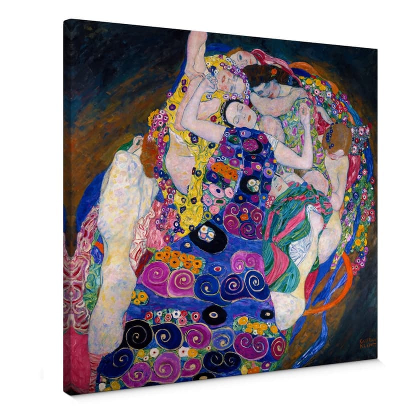 Canvastavla Klimt - Jungfrun