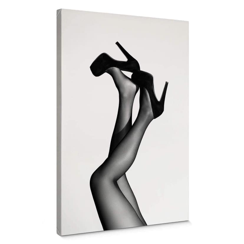 Canvas-bild 1X Studio - Pumps i sammet
