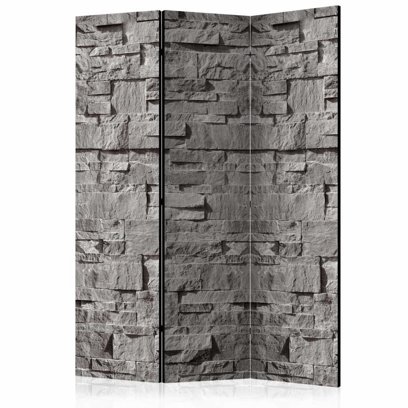 Paravent Raumteiler -  Stein Tab, 3-teilig  - 135x172 cm