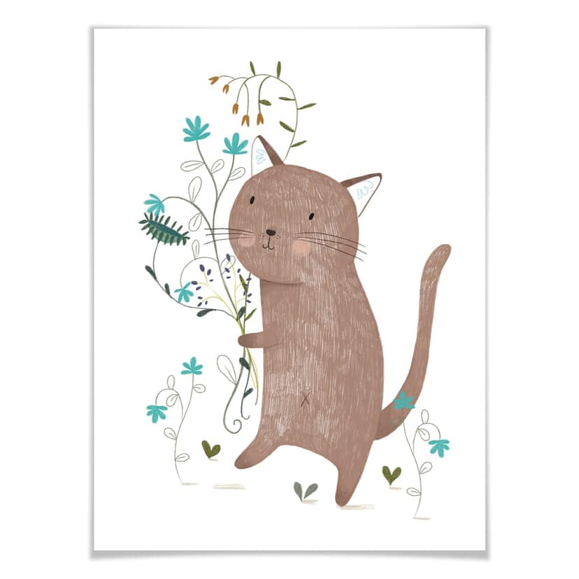 Poster Loske - Liten katt