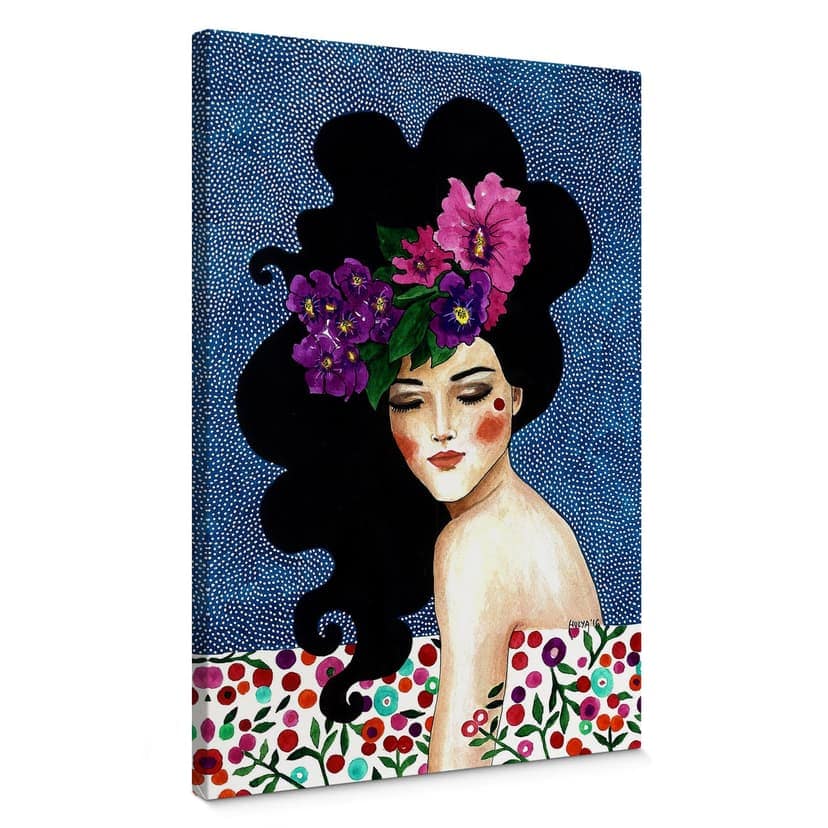 Canvas Hülya - Viskande hjärta