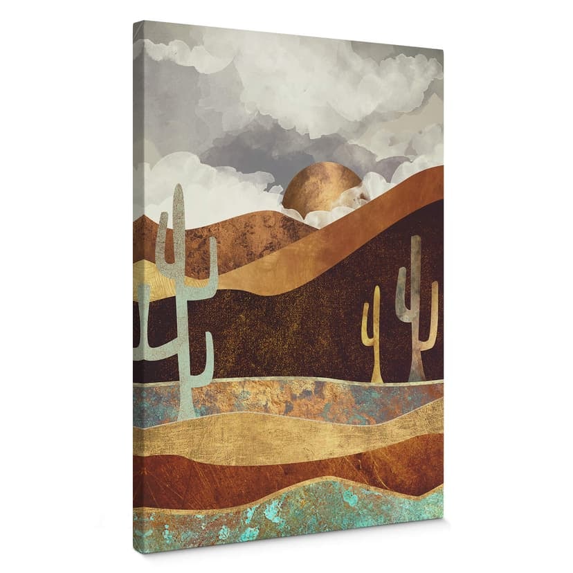 Canvastavla SpaceFrog Designs - Patina Desert