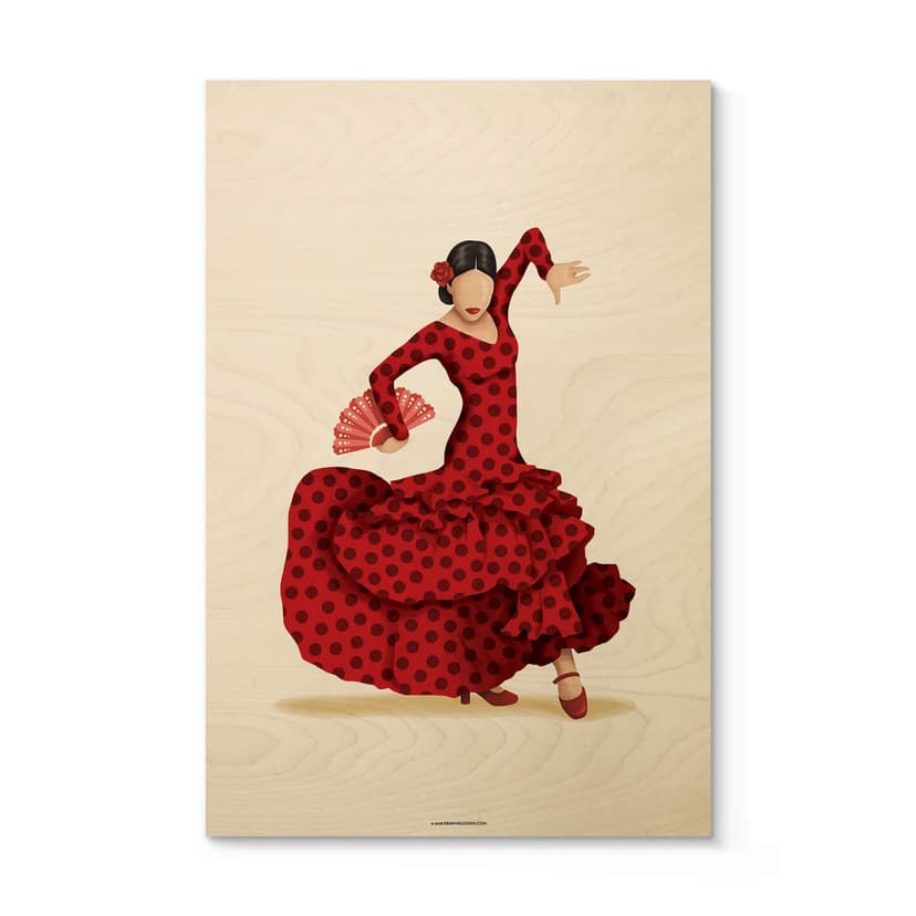 Tohmé Träposter - Flamenco