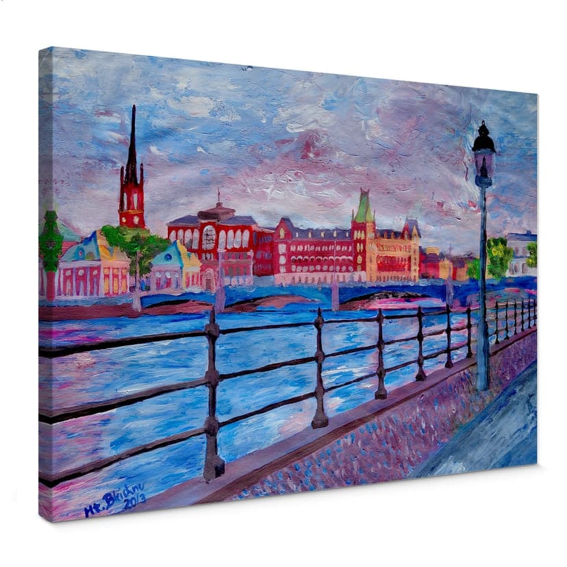 Canvastavla Bleichner - Stockholm