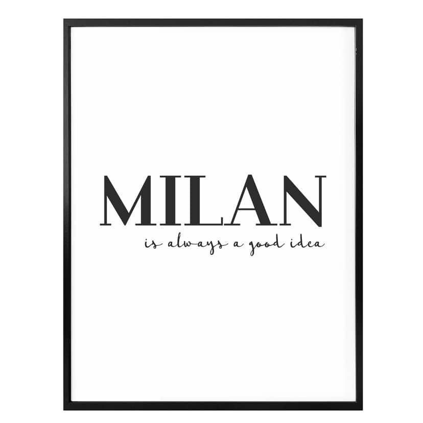 Poster Milano