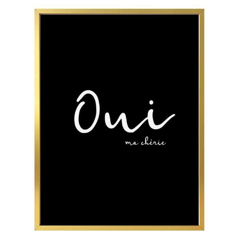 Poster Oui ma chérie