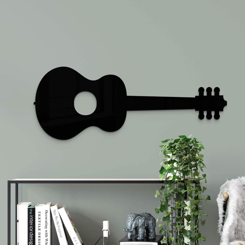 Akryl dekoration gitarr