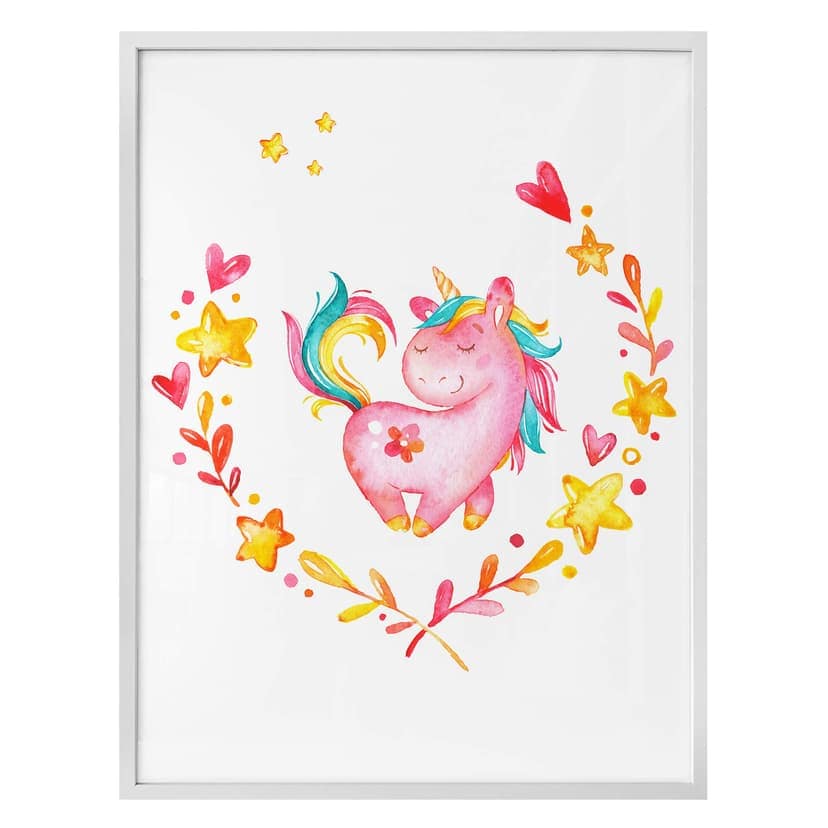 Poster Enhörningen Ruby