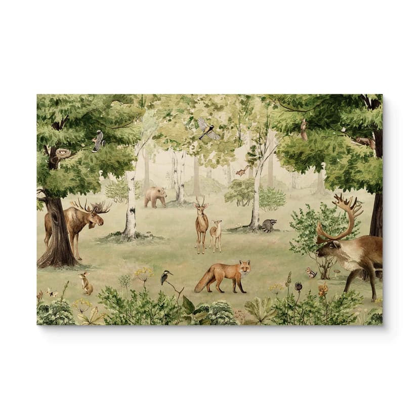 Kikki Belle Träposter i trä - Forest wonder