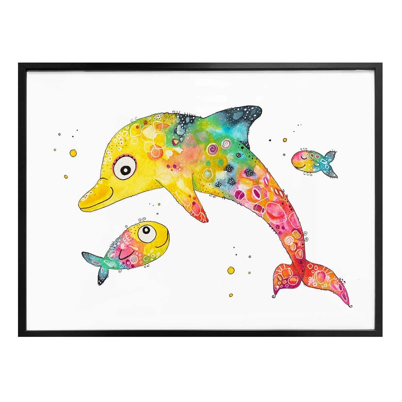 Poster Hagenmeyer - Dolphin