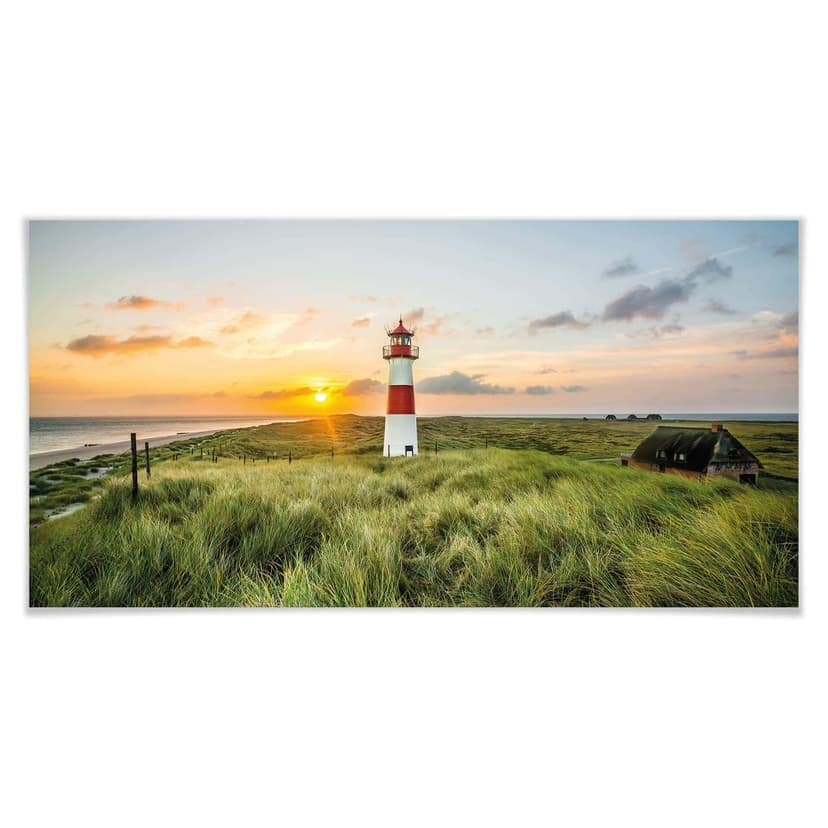 Poster fyren på Sylt