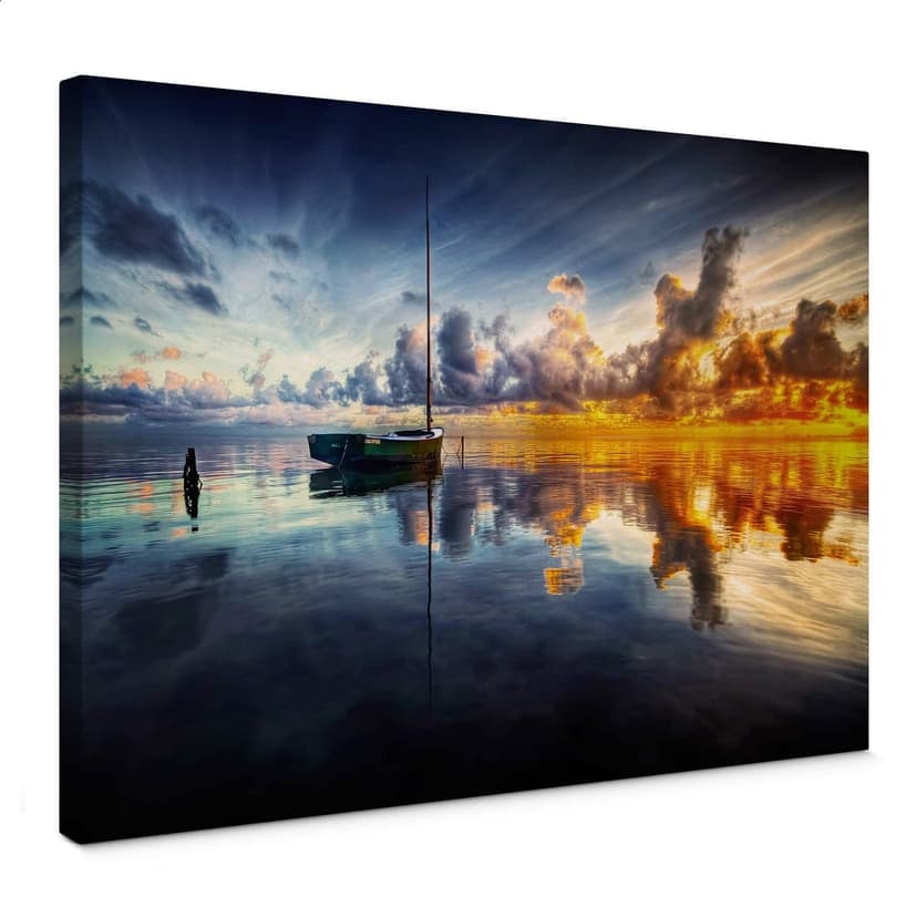 Canvastavla Yugawa - Tid för reflektion
