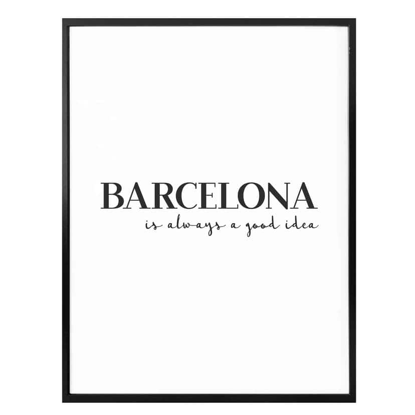 Poster Barcelona
