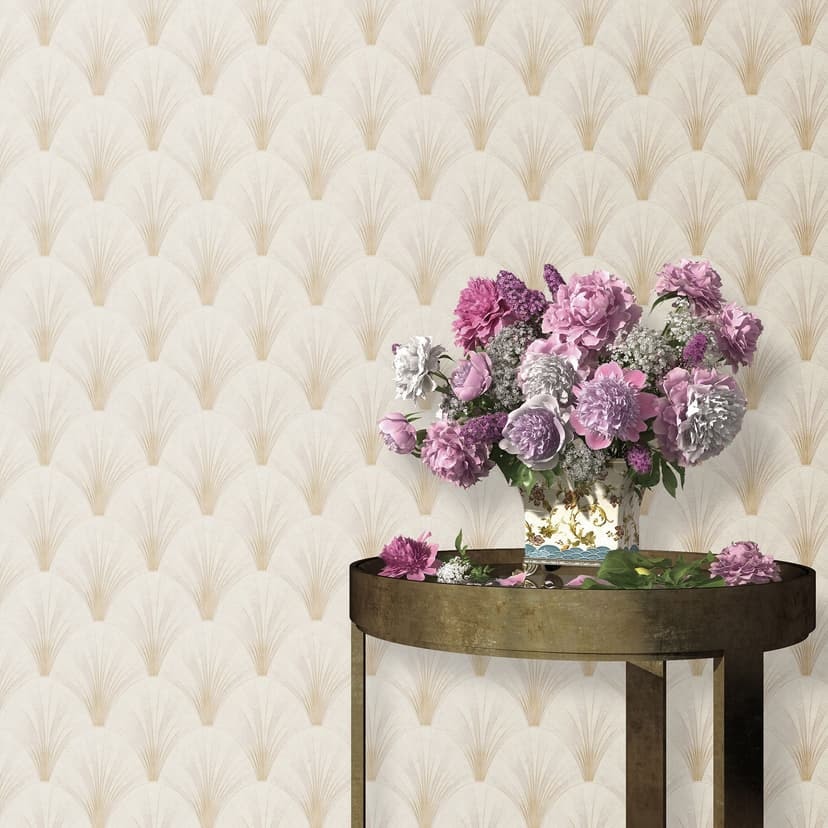Non-woven tapet AVANTGARDE Elle Decoration 4, grädde