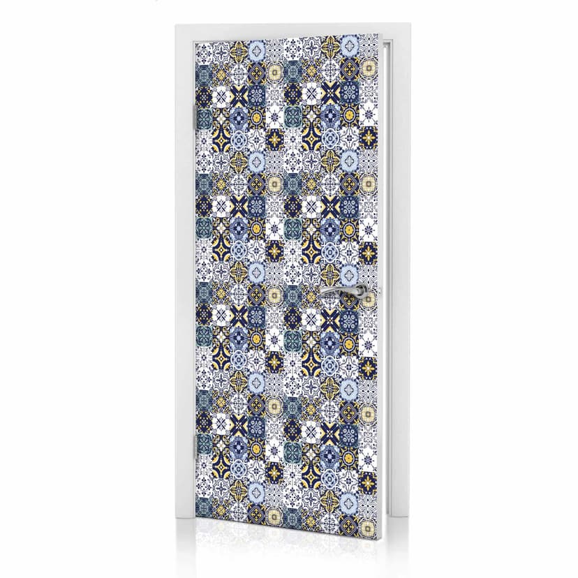 Dörrdesign Marockanskt kakel