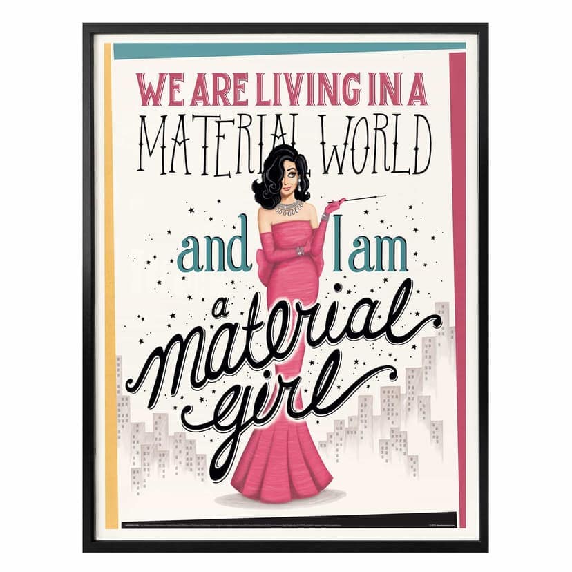 Poster Tohmé - Material Girl