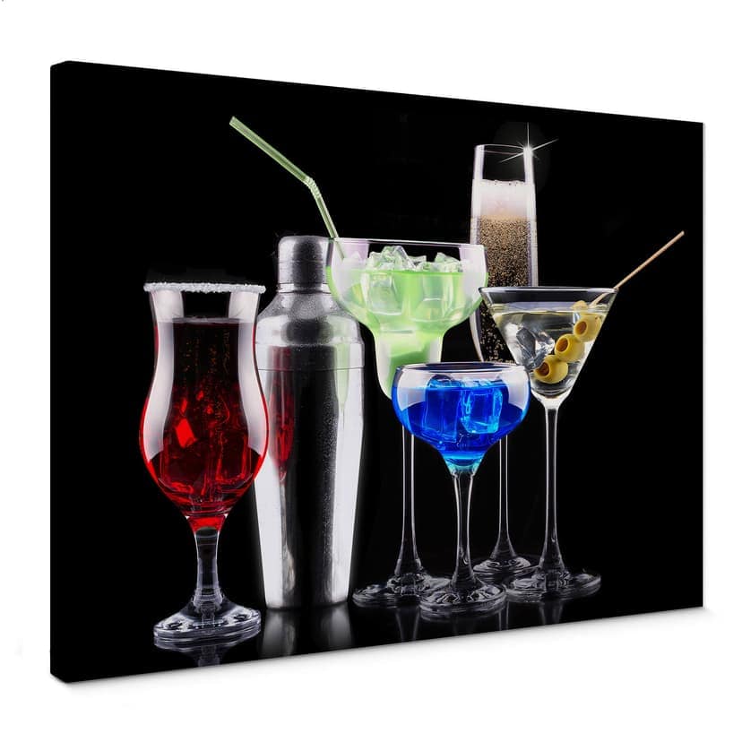 Canvastavla Girly Cocktails