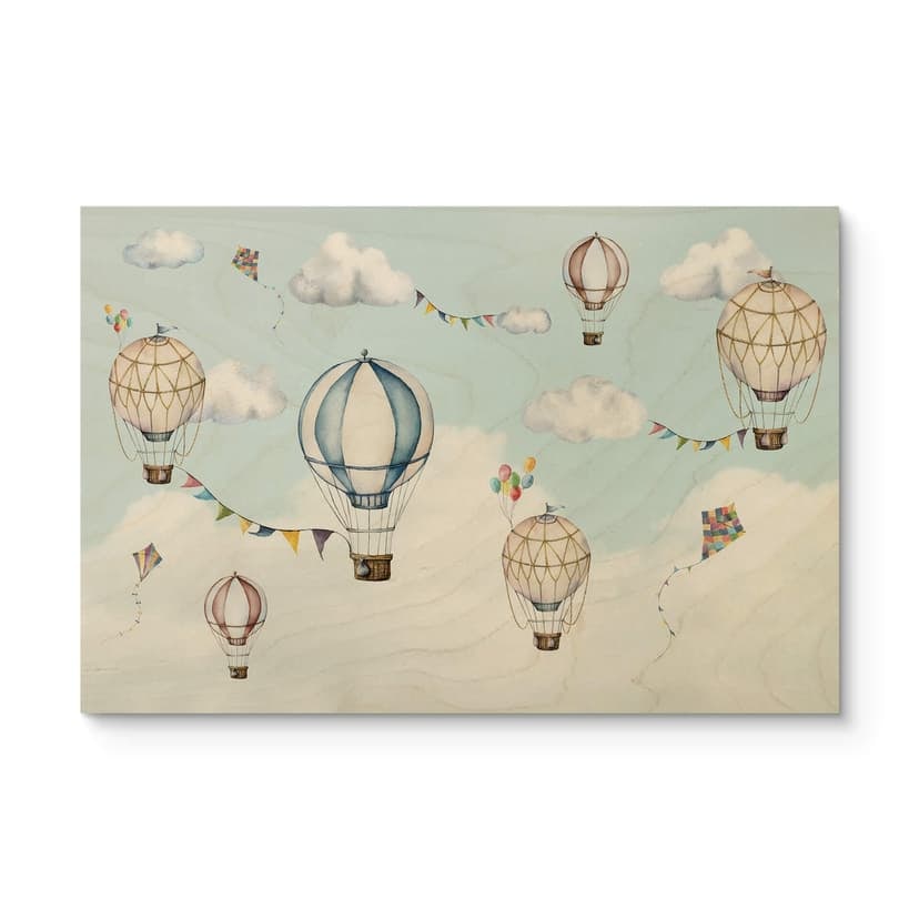 Träposter Oliver Robins - Balloon Bonanza