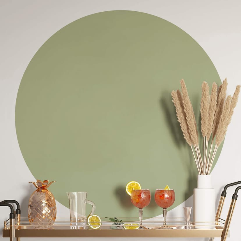 Wallsticker cirkel pistage - Rund