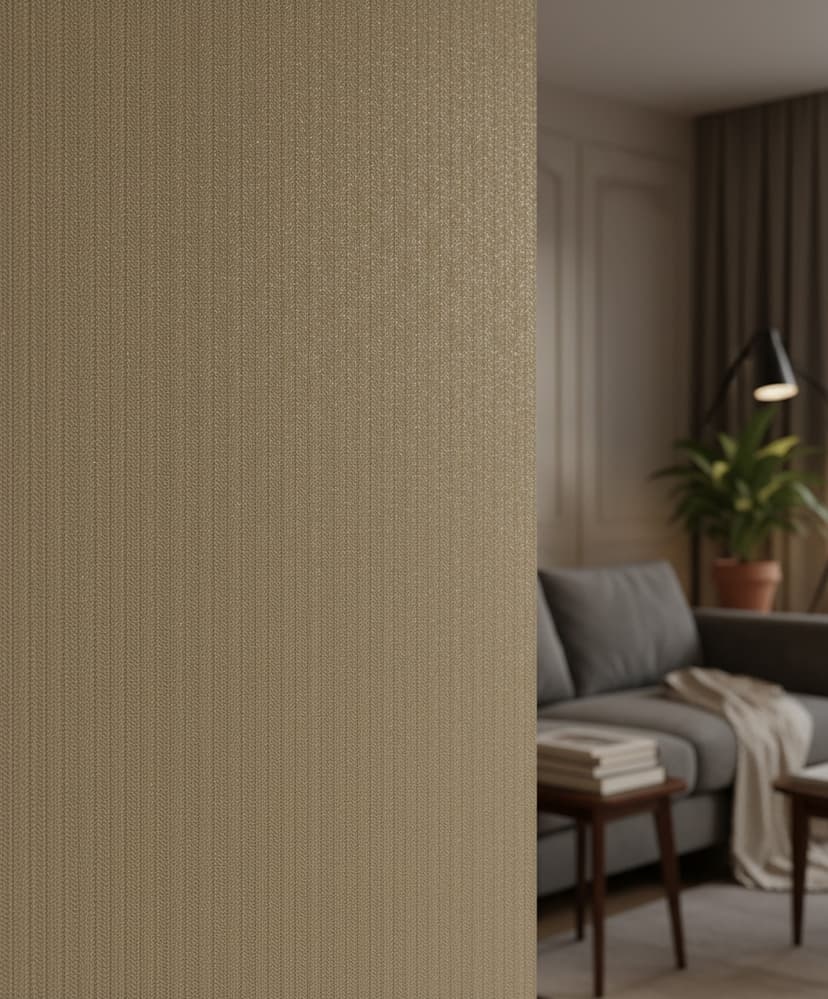 Icke-vävd tapet slät modern i beige