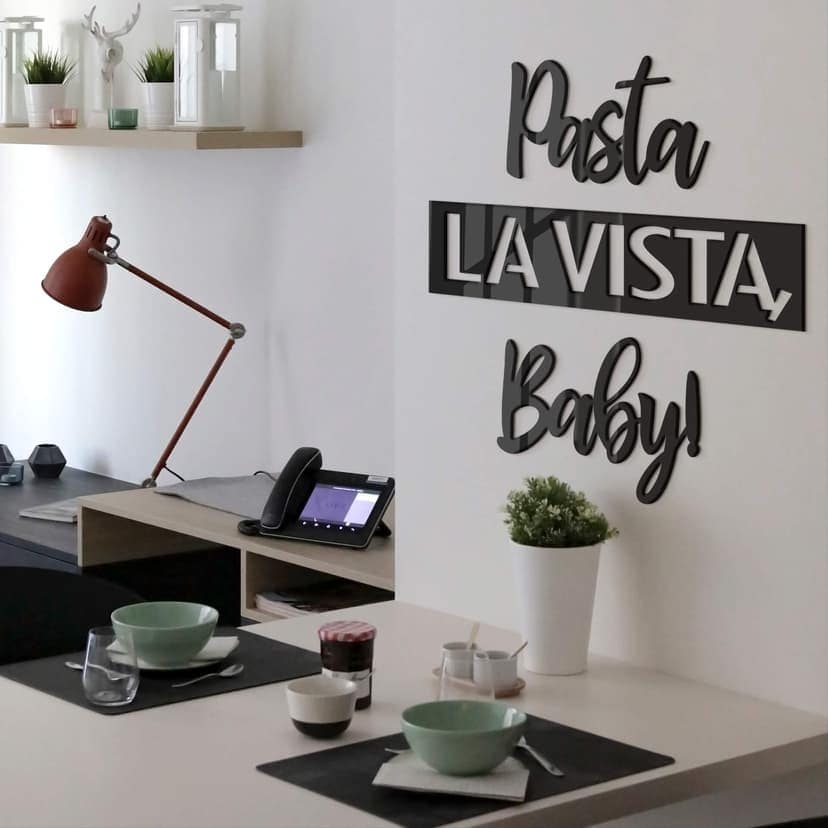 Dekor i akryl - Pasta La Vista Baby