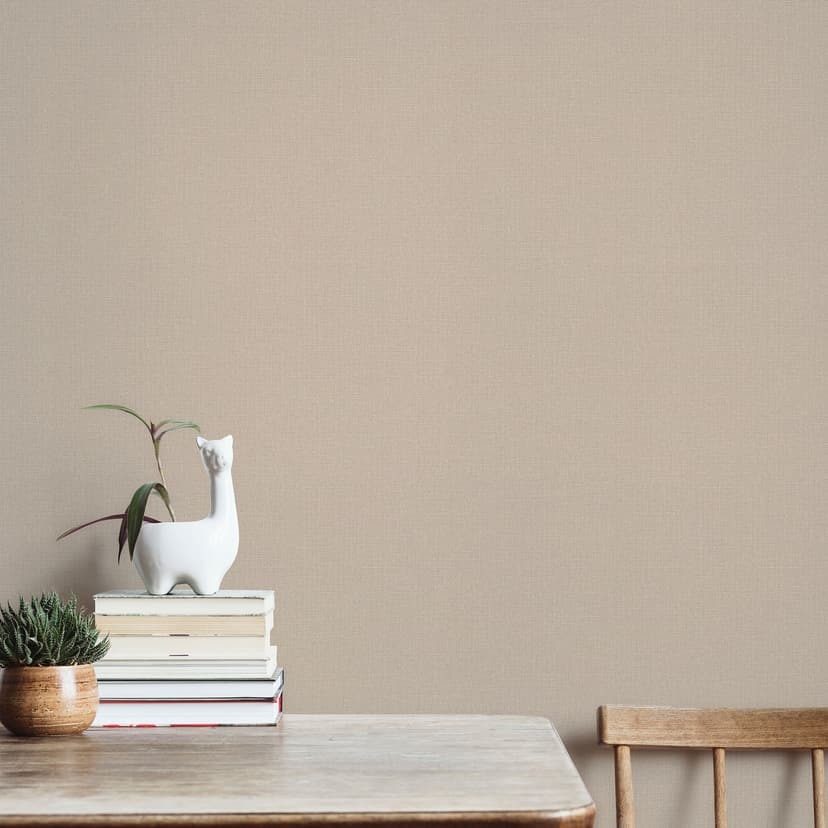 Non-woven tapet WOVEN Elle Decoration 4, beige