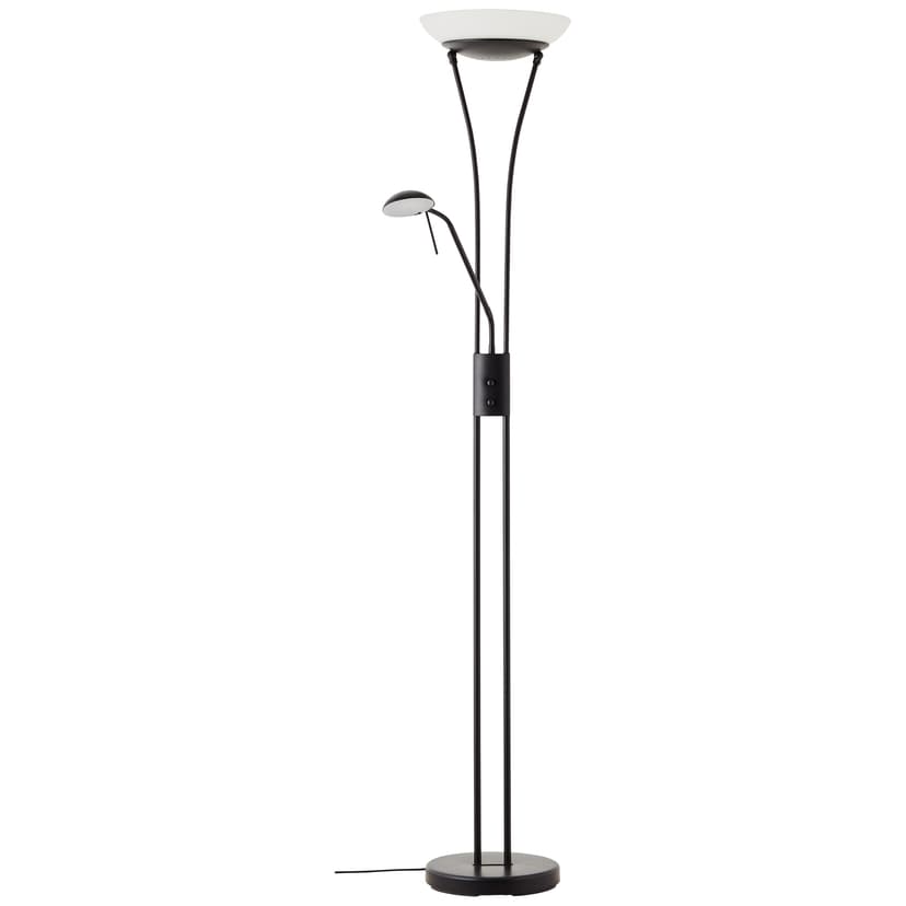 Deckenleuchte Gina 1 Schwarz, 26W, 179 x 32,2 cm, Glas LED-Stehleuchte