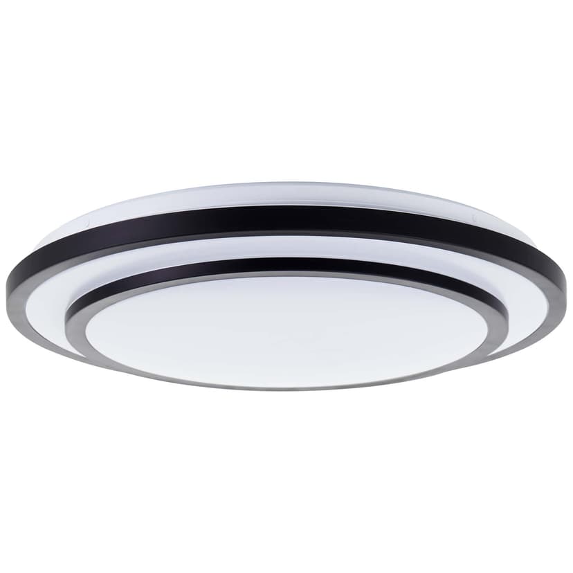 Wand- und Deckenleuchte Leano Schwarz, 36W, 7 x 49,5 cm, Metall Innenleuchte