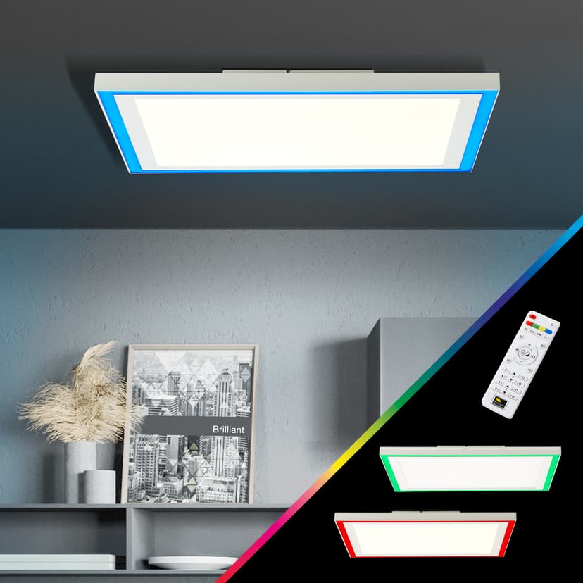 Deckenleuchte Klaas 1 Weiss, 24W, 5 x 40 cm, Metall Lampe