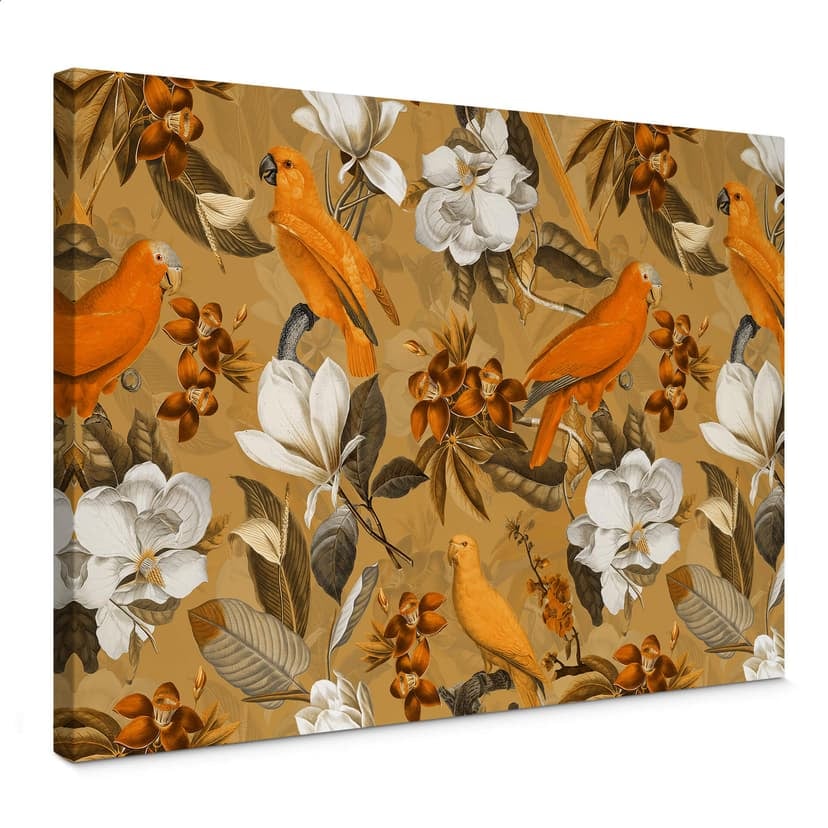 Canvastavla UN Designs - Tropisk ockra