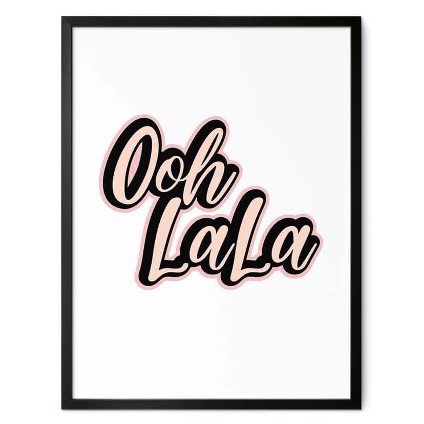 Ordspråk Poster Oh La La