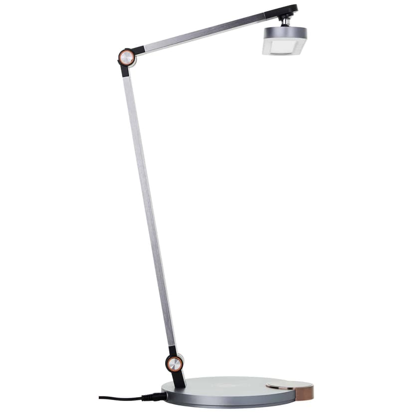 Tischleuchte Magnus 2 Grau, 10W, 40 x 51,8 cm, Metall Innenleuchte